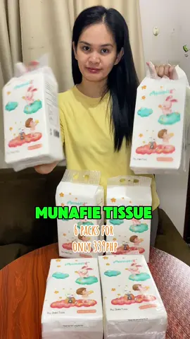 Tissue na kayang tumagal ng ilang buwan #munafie #tissue #fyp 