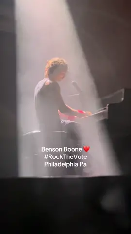 The talented @Benson  at #RockTheVote #kamalaforpa #kamalaforpresident💙 #kamala 