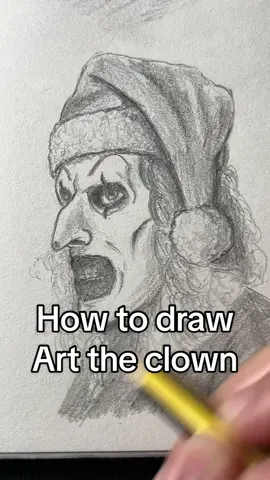 How to draw Art the Clown (Santa edition)! Who should I draw next? #art #artistsoftiktok #terrifier #terrifier3 #halloween #arttheclownterrifier #arttheclown #drawing #tutorials how to draw art the clown from terrifier  Halloween art drawing tutorial