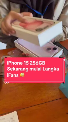 iPhone 15 256GB Unboxing Asmr Tipis-Tipis 🌸🌸🌸 #iphone15 #unboxingvideo #unboxingiphone #iphone15pink #wibgajian 