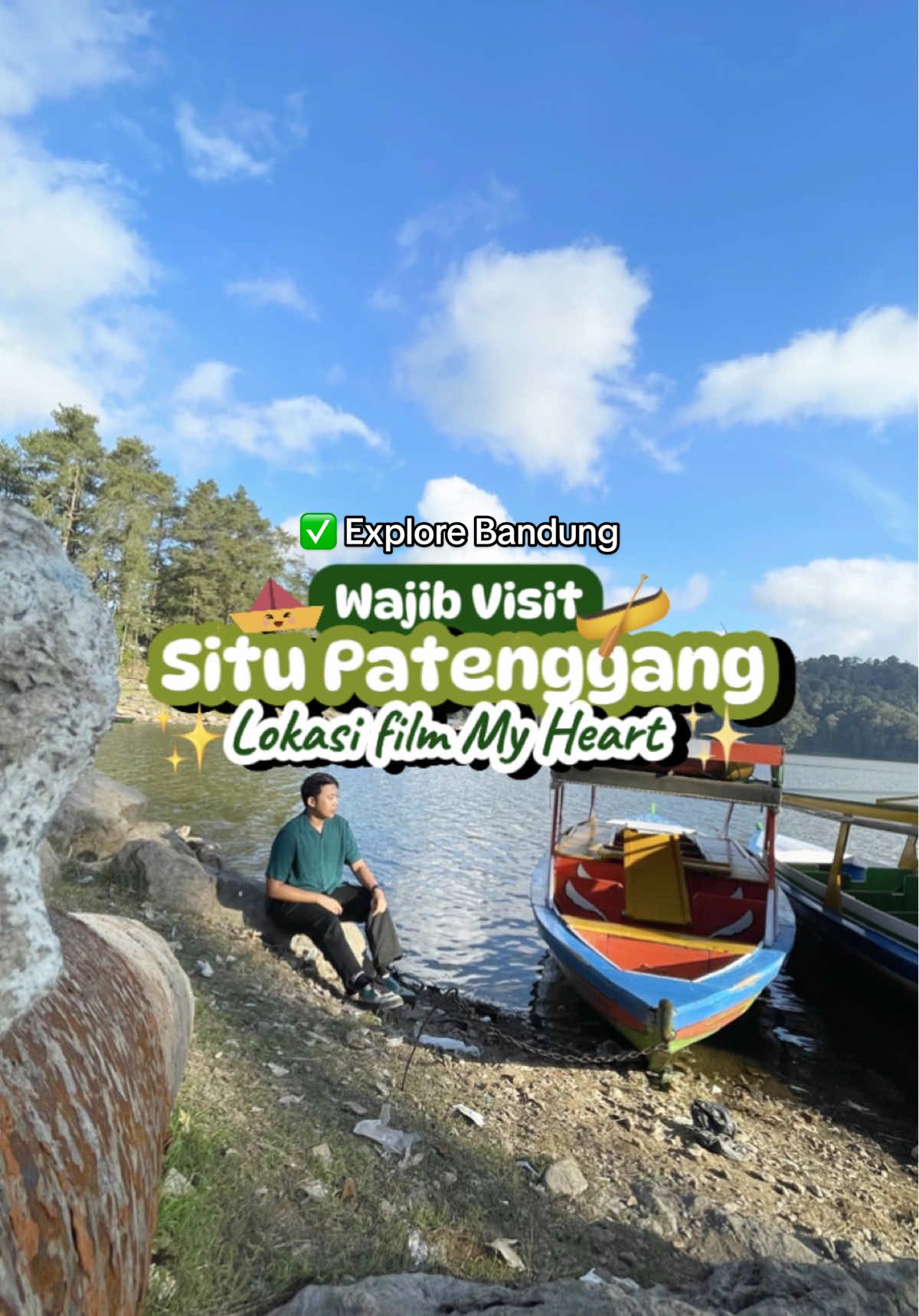 ⚠️ LOKASI FILM MY HEART ⚠️ Kalau ke Bandung jangan main ke kota” nya aja bestie cb ke Bandung selatan, 1 jam dr Bandung kota kamu bisa mampir ke Sini, lebih dingin lebih asri lebih sejuk, tempat lokasi film my heart loh : 🏡 SITU PATENGGANG 📍 Jl. Raya Ciwidey, Rancabali, Bandung. ⏰ 08.00 - 20.00 WIB 💵 HTM : Rp 30.000/person 🛶 HTM Perahu : Rp 30.000/ Person ⚠️ Save, Share & Mention Bestie kamu disini yah, selamat jalan” selamat keracunan #wisatabandung #bandung #wisataciwidey #ciwidey #sidupatenggang #explorebandung #bandungbarat #fyp #fypツ #situpatenggang 