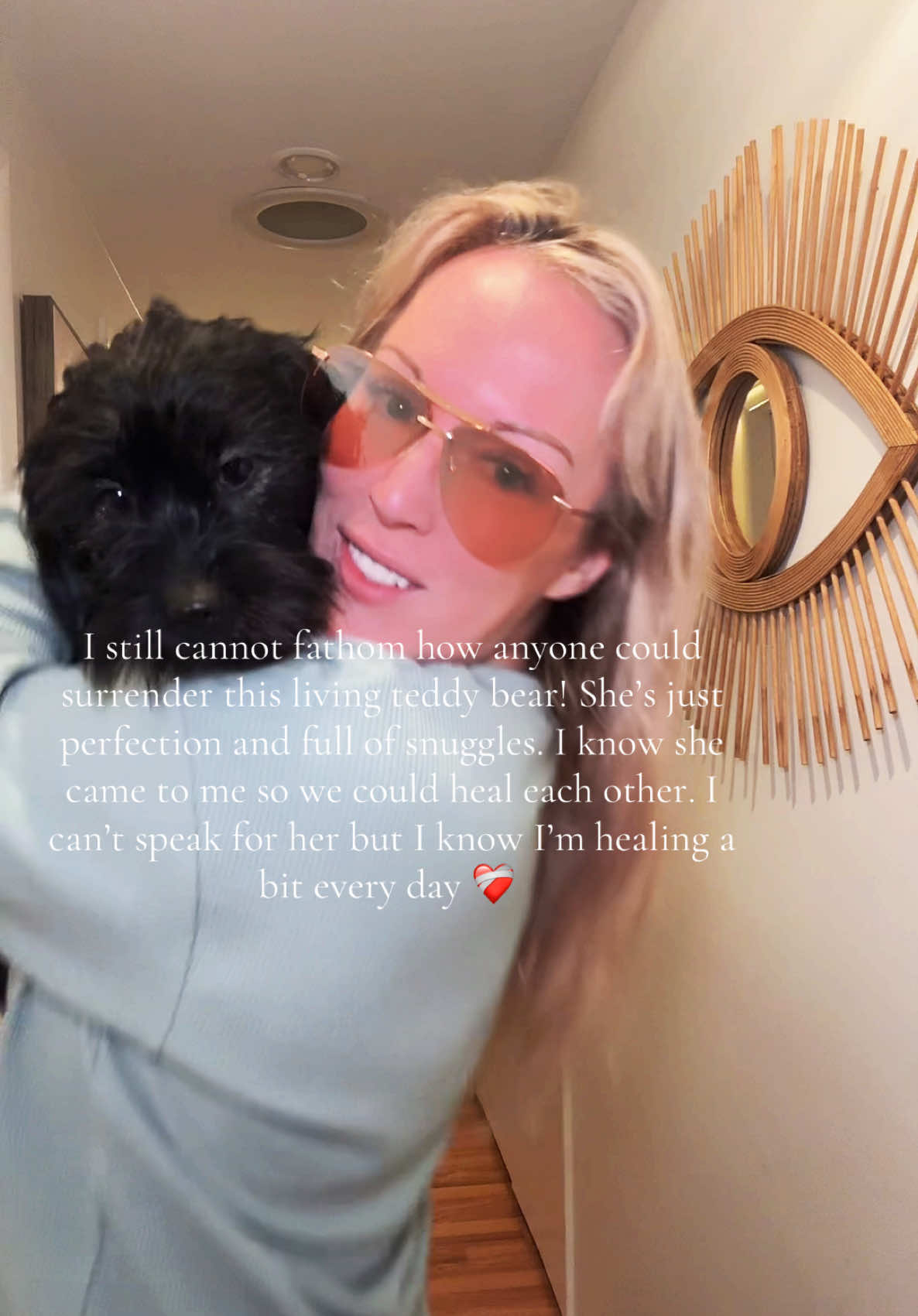 Volunteering in rescue and fostering dogs is truly my life’s passion. I’ll never know their story before they come into my life. However, I can certainly shower them with love (and dope dance moves) while they’re with me. #fosterdog #adoptdontshop #dogtok #adopting #affectionate #rescuedog #packlife #puppylove 