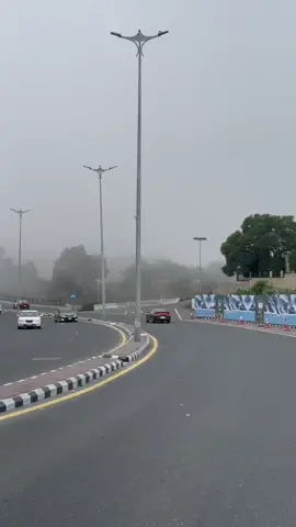 صباح دوامات الشتاء البارده، وين وصل الفيد؟ #ابها_الان #المعيه #الضباب_ابها 