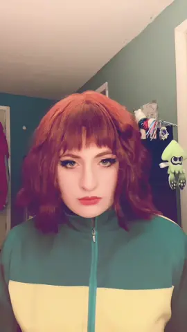 PLEASE IGNORE MY DRESSER 😭😭😭😭 #kimpinecosplay#scottpilgrimvstheworld#cosplay#kimpine#fyp#foryoupage 