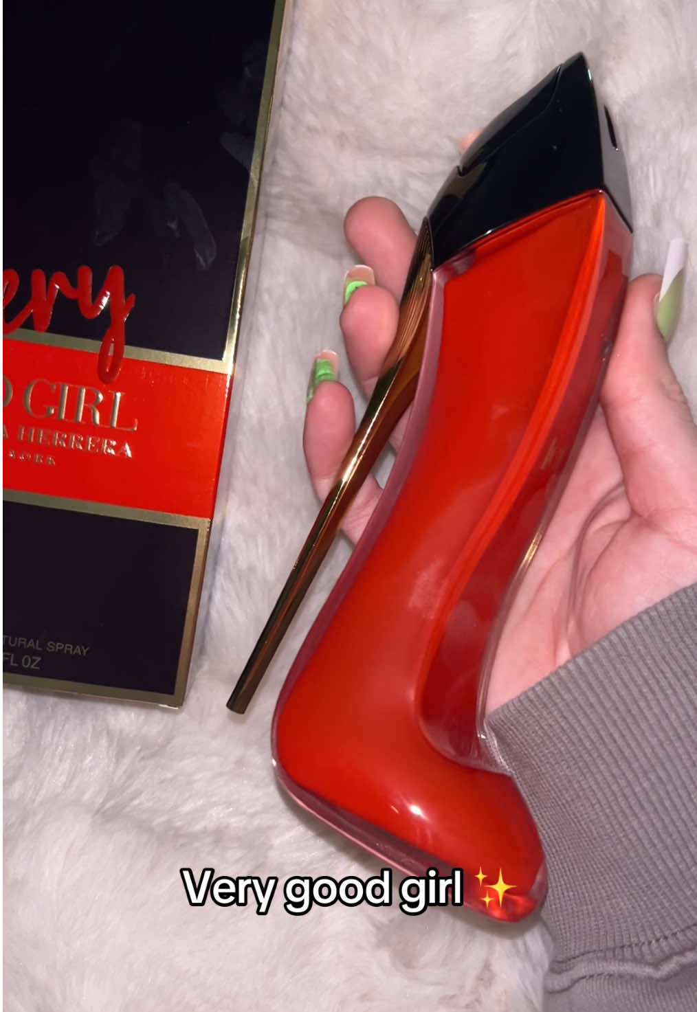 Very good girl 🍒 #perfume #goodgirlperfume #fyp