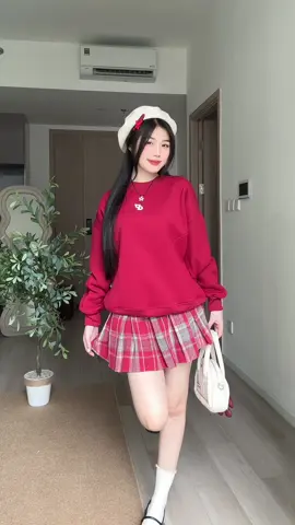 Áo sweater mùa đông 🎄☃️@LABSION 🍒 #fyp #outfit #viral #xuhuong #phoidoxinh #goclamdep #review 