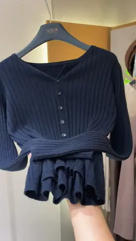 Áo Cardigan Dệt Kim Cổ Tròn #aodetkim #aocardigan #aolendetkim #thoitrangnu #xuhuong 