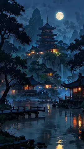 “Step into the enchanting world of ancient Japan, where moonlight bathes a timeless temple town in serene beauty. Watch as birds glide across the night sky, and fireflies dance in the gentle breeze. 🌕✨ Immerse yourself in this AI-generated dreamscape brought to life with animation! #AncientJapan #JapaneseTemple #MoonlightMagic #AIAnimation #VirtualJourney #SereneNight #JapaneseAesthetic #DigitalArt #Dreamscape #AnimatedShort #NatureAndTranquility #Fireflies #BirdsInTheMoonlight #TempleTown #AIArt #MysticalJapan #CinematicVibes #AIVisuals #NightInJapan #BeautifulScenery” 
