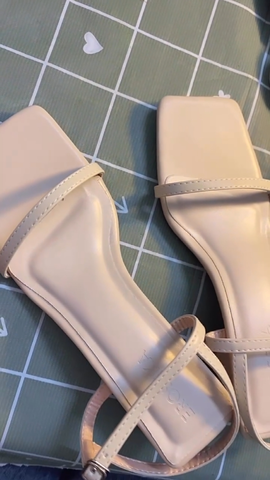 Sandal cao gót nữ 4 phân , quai mảnh mũi vuông #giaynudep #giayxinh #giaydep #giaynu #sandalnu #hottrend 