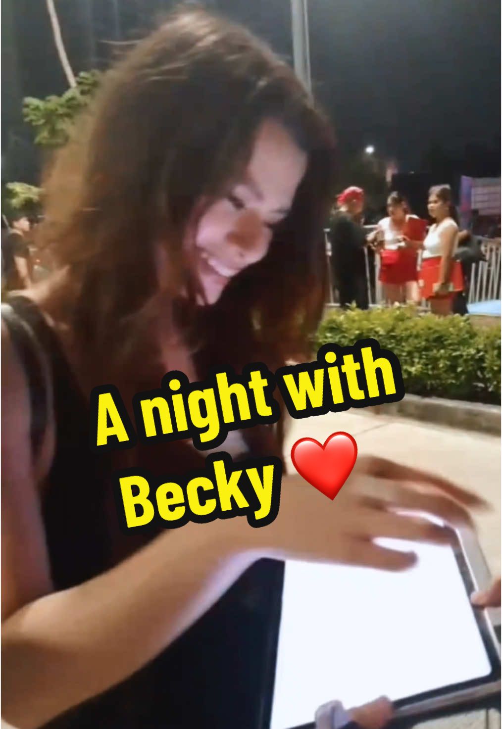 Imagine you’re out with your friends, and suddenly, you see your favorite person in the crowd. Just breathing the same air, feeling happy knowing she’s there. Then fate steps in—you get to talk to her, and every word feels like a dream come true. I love you, @becky armstrong !#beckysangels #becky #beckyarmstong #theloyalpin #beckyrebecca #gaptheseries #rebeccapatriciaarmstrong #rebeccaarmstrong  #beckysangels