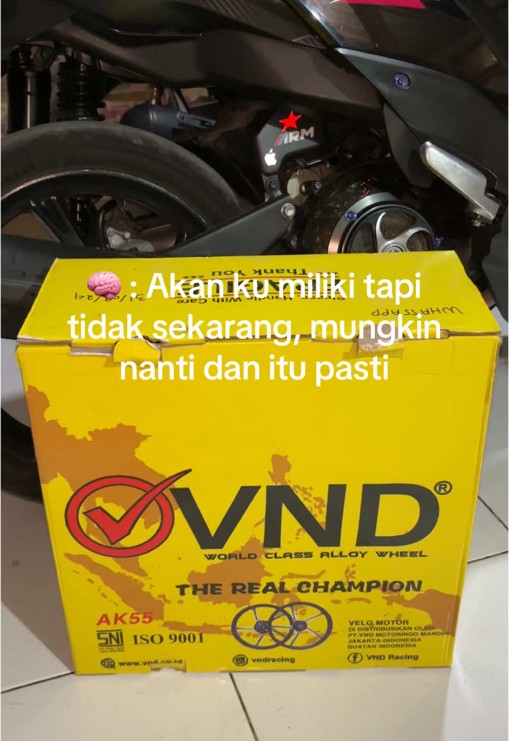 Laki laki dengan barang impian ny 😍 #fyp #vndracing #vnd #foryoupage 