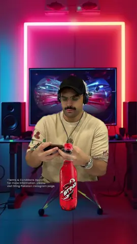 Tezi ka asli maza, Sting ke saath !#StingTasteBhiTezBhi #StingPakistan *All actions in this video are dramatized and digitally enhanced @Sting Pakistan 