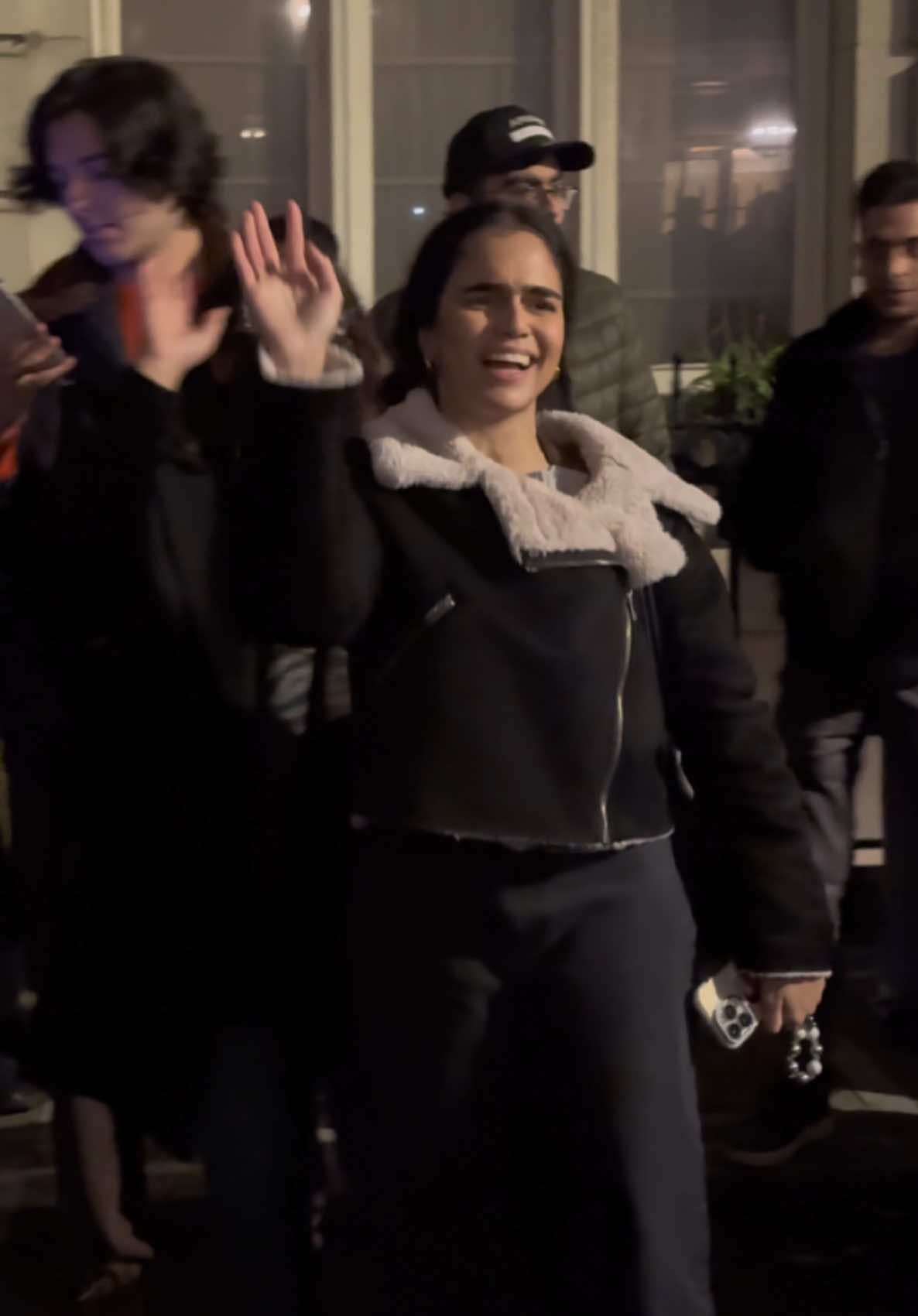 Scenes outside Nawaz Sharif’s London residence as PTI and PML-N supporters face off