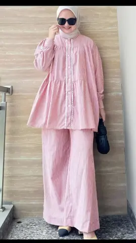 Pamungkas Aluna Set Katun Oneset Wanita Mewah dan Elegant Turun harga menjadi Rp149.999!#onesetkatunwanita#onesetkulotpremium#blousewanita #simple #nyamandipakai😍 #casual 