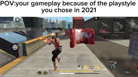 This gameplay is not for the weak sacrificing aim for playstyle is a big decision #xxvvii4k #movement #gelo1p #freefire #slamice 