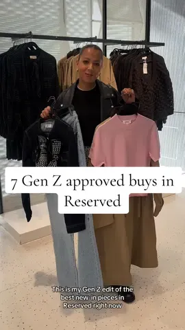 Calling all Gen Z, Which pieces will you be buying from Reserved? 👀 #fashiontiktok #outfitinspo #autumnfashion #highstreetfashion 
