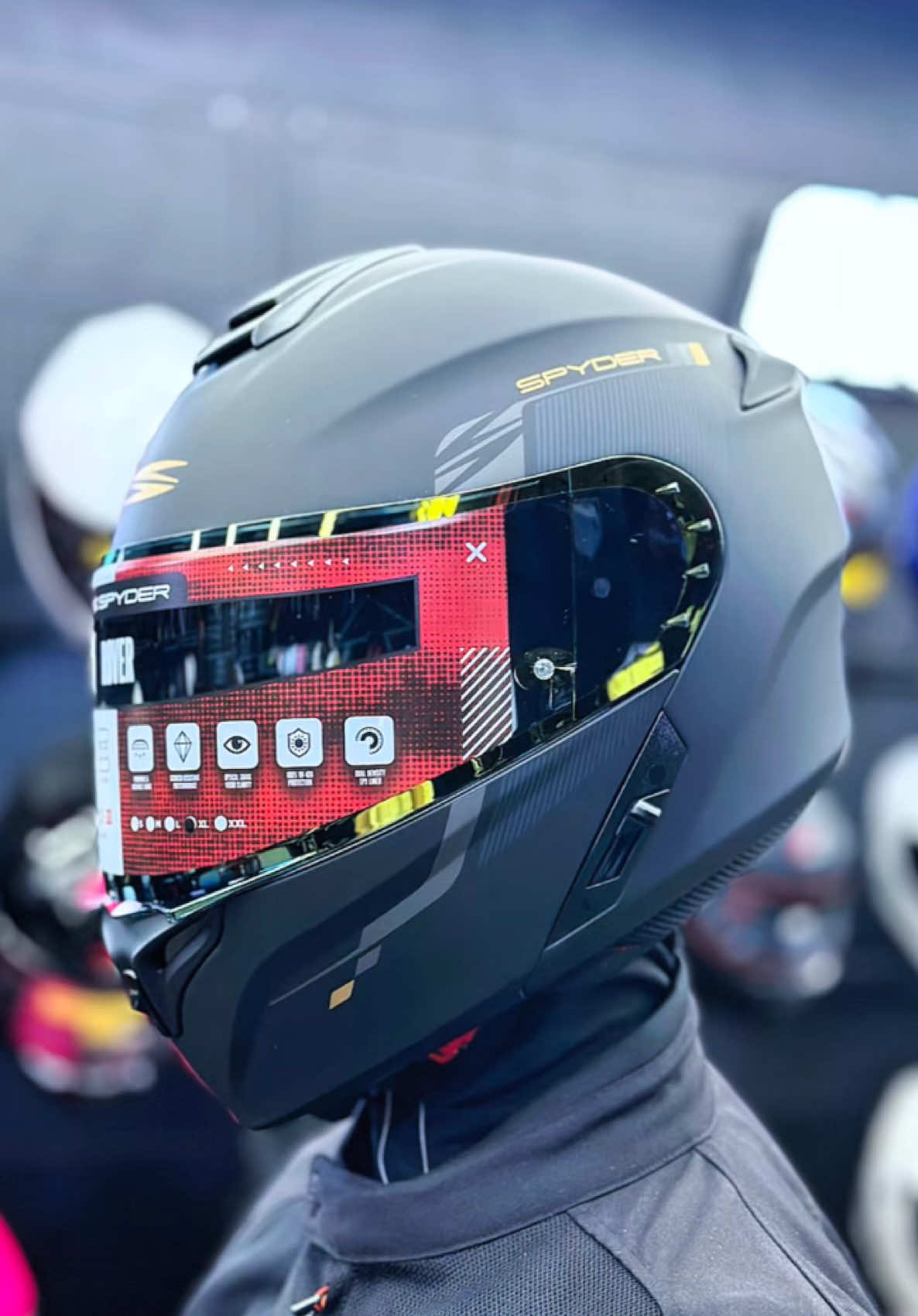 SPYDER ROVER PD SO V2 MODULAR - DUAL VISOR FREE CLEAR LENS #velocityinprogress #Follower #fyp #spyder #spyhelmet #spyderphilippines #RoverGD #spyderhe 