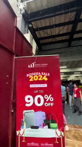 Branded Bags Luggage Accessories Hydration UP TO 90% OFF sa Bodega Sale 2024  Warehouse Location #42 16th Avenue, Brgy. San Roque Cubao Quezon City () 9am to 5pm #TourVlog #BrandedBags #Luggages  #fyp #BodegaSale 
