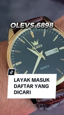 Dari warna dan desain nya, Jam tangan Olevs ini layak jadi list yang harus kamu koleksi sekarang!  #olevswatch #jamtanganpria #vintage #style #elegan #rekomendasi 