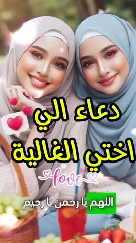 #دعاء #الى_أختي_الغالية #اللهم_يارحمن_يارحيم #ارفع_الى_سمائك_دعائي_لأختي_العزيزة #يامجيب_الدعاء #آمين_يارب_العالمــــــين🤲🤲 #fyp #explor #islmic_video @مــلگة  ꙰❤⍣⃟ الياسمين 