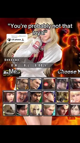 Replying to @[⭐️]Mamziee i wasn't gonna do her since someone alr did but there y'all gooo // #tekken #tekken8 #tekkentagtournament2 #tekken7 #lilirochefort 