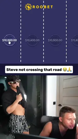 Steve Is Not Crossing The Road 😂 #crossyroad #money #rich #togi #stevewilldoit
