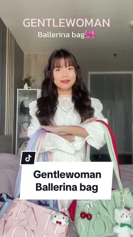 คอลใหม่น่ารักทุกสี ! วอร์มนิ้วรอเลยย มาเตรียมกด 30 นี้ กันค่า 🎀💖🩰 @GENTLEWOMAN  #GWBallerinaBag #gentlewoman 