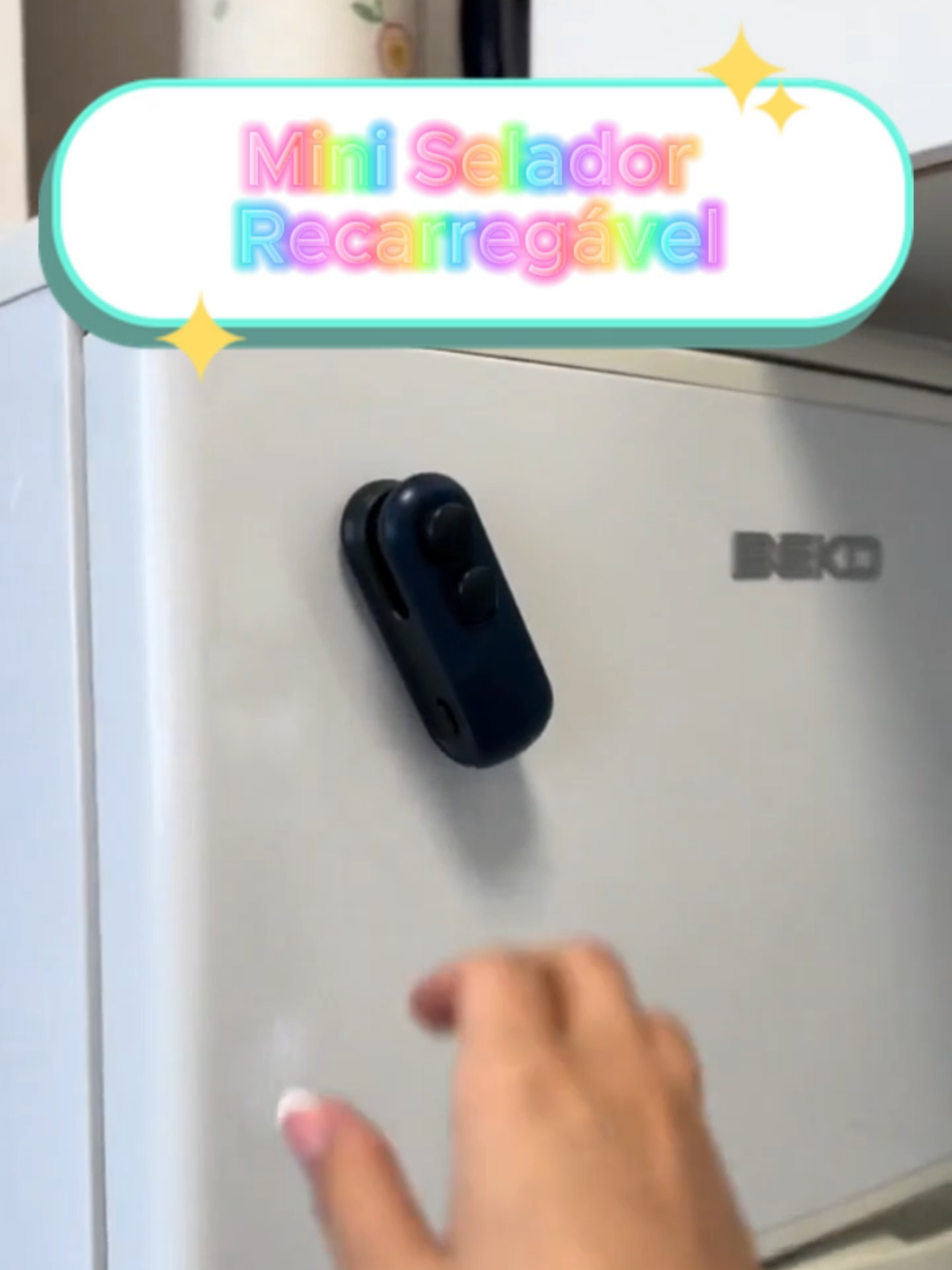 Gente, olha essa auferta que achei na Shopee! Selador muito prático de usar, e ainda por cima recarregável!! Se você ainda não tem um, pede seu link agora!  . . . . #fy #fyp #shopeebrasil #shopee #achadosshopee #achadosdashopee #ofertas #cozinha #promocao #desconto