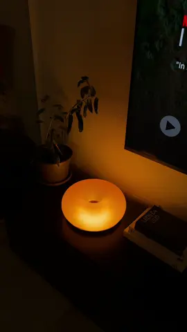 I have been waiting for so long to get my hands on this lamp! The VARMBLIXT LED table lamp in a handmade orange glass is an essential to your household! The light that it gives off sets such a mood! I would run to IKEA right now and get one or even three for all your rooms #varmblixt #ikea #interior #house #lamp #light #fyp #foryou