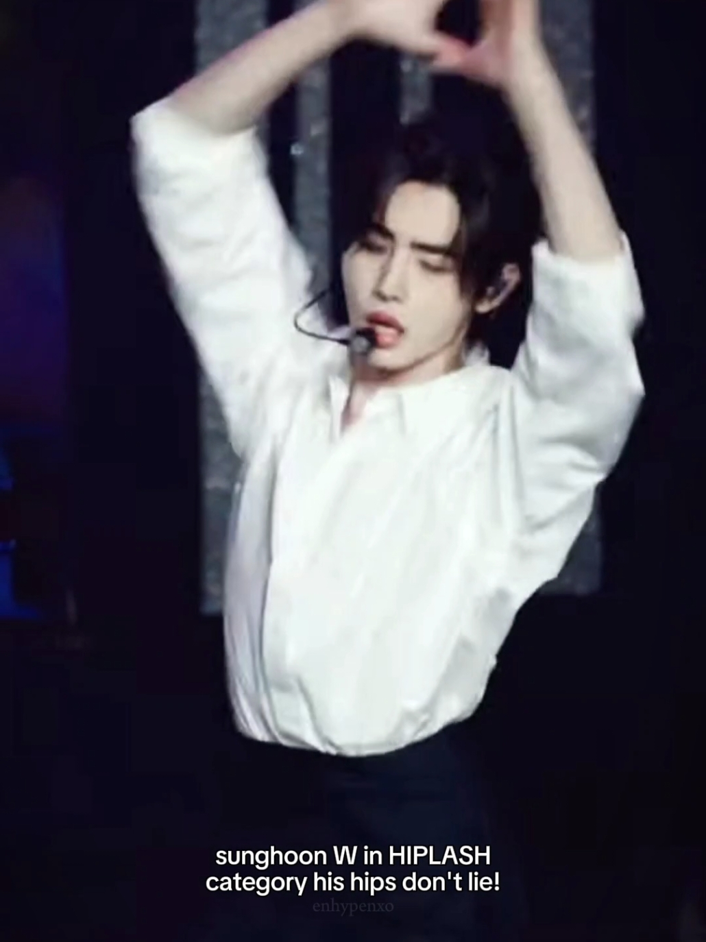 sunghoon's hips don't lie- he put the w in hiplash! to toxic kpop fans (esp to that fandom) pls stop questioning his dance skills    #enhypen #sunghoon #parksunghoon #engene #enhhpenxo #kpop #fyp #엔하이픈 #성훈 #エンハイプン @enhypen 