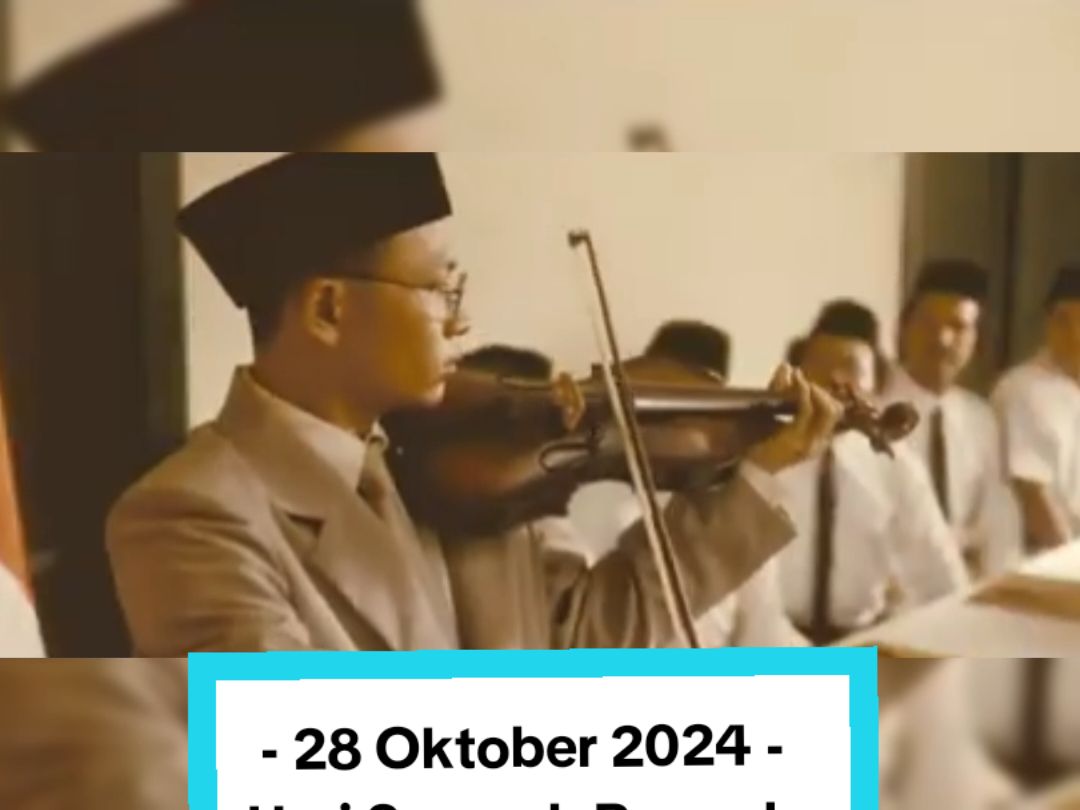 - 28 Oktober 2024 - Selamat Hari Sumpah Pemuda yang ke-96, Kami bangga jadi poetra dan poetri Indonesia. Kobarkan semangatmu para generasi muda untuk kemajuan Indonesia, mari kita jadikan semangat perjuangan generasi muda dalam Sumpah Pemuda sebagai inspirasi bagi kita semua. #faizaleditor_3 #sumpahpemuda #28oktober #sejarah #sejarahindonesia #fyp 