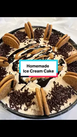 Here’s how you make a custom ice cream cake for half of the price it would cost at the store!  So easy and fun to make.  Let me know if you try it! #icecream #icecreamcake #homemade #birthdaycake #birthdaycakeideas #EasyRecipes #easyrecipesathome #MomsofTikTok #momsofteens 
