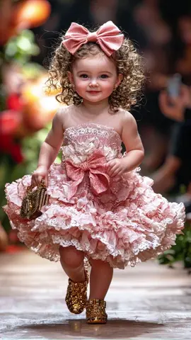 Adorable Baby Fashion Show #cute #fashion #baby #AI #Runway #fyp #viral  #赤ちゃん#かわいい #kawaii #베이비패션쇼#fashionshow #catwalk