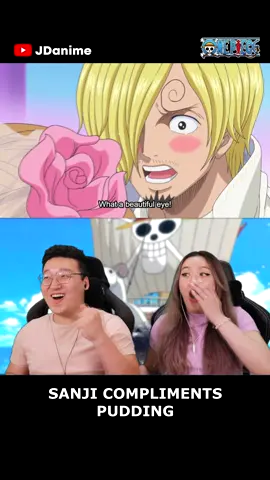 Watch our full reaction on YouTube JDanime 2! #onepiece #onepiecefan #luffy #luffyonepiece #onepiecefan #anime #reaction #jdanime #strawhatpirates #wholecakeisland #wci #bigmom #katakuri #sanji #germa66 #pudding