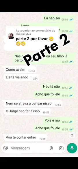 A responder a @shairasylva  Parte 2 #prints  #conversasdewhats 