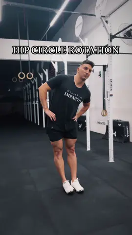 🏋🏻‍♂️ HIP CIRCLE ROTATION #viral #crossfit #exercise 