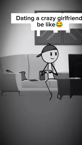 dating a crazy girl🤣#animation #girlfriend #troling #funnyvideo 