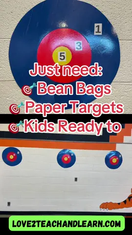 Bean Bag Darts Overhand Throwing Easy PE game. #love2teachandlearn #pe #peteacher #pegames #overhand #teach #teachersoftiktok #keepkidsactive #teacher 