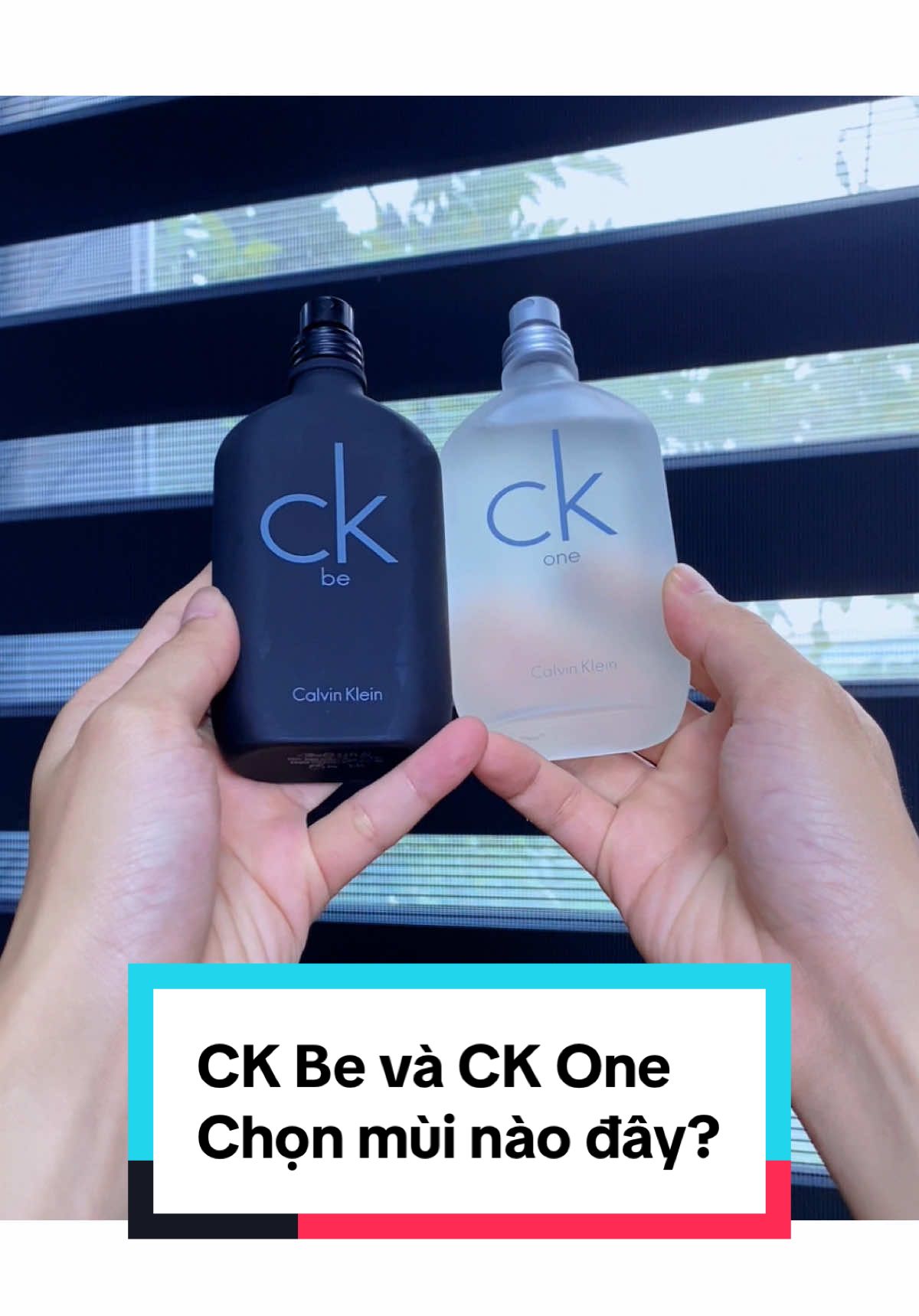 Ck Be và Ck One, chọn mùi nào đây? #nuochoa 