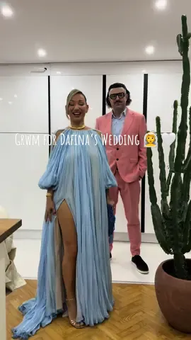 Qikaaa, lets go to Duffffys wedding 🥂✨🤍 #dafinazeqiri #mckresha #kosovo #albania #fyp #viral #outfit #grwmaesthetic 