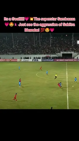 Sambaaa🤩💗The superstar🇳🇵@Bhandari Sambaa #nepalimuser #nepalitiktok #nepalvsindia🇳🇵 #saffwomenschampionship #sabitrabhandari 