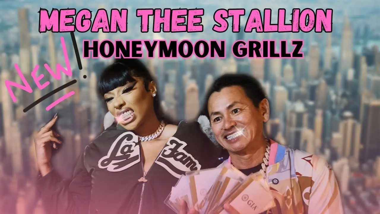 Megan Thee Stallion Gets NEW GRILLZ from Johnny Dang 💎💎💍💎 . Follow: @jaguartalent . #bling #megantheestallion #JohnnyDang #newgrillz #rapgame #houstonrally . YouTube https://buff.ly/4fiNAxl