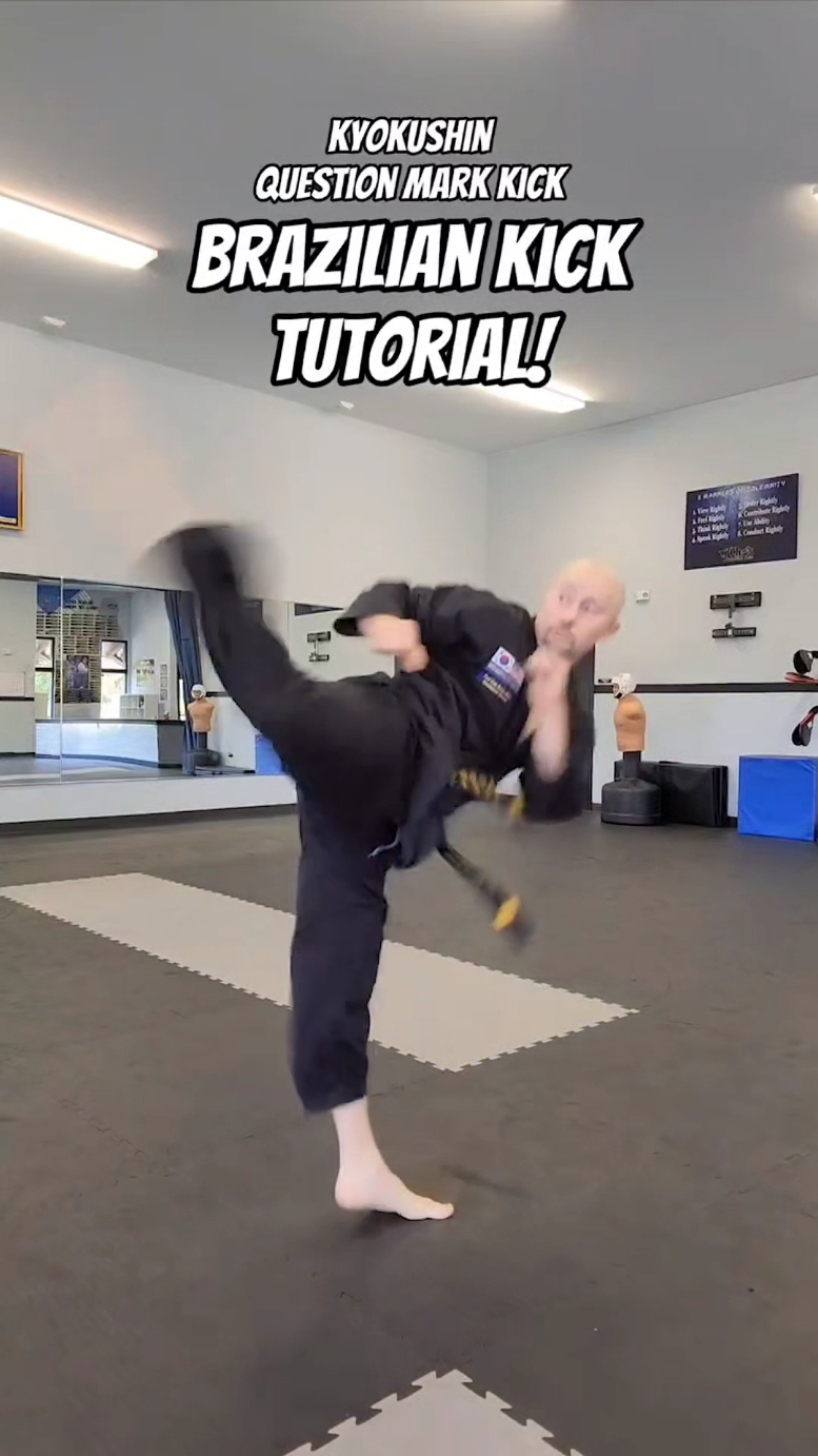 Brazilian Kick Tutorial!  . #taekwondo #martialarts #kickboxing #muaythai #mma #anime #karate #trending #viral #foryou #fyp 