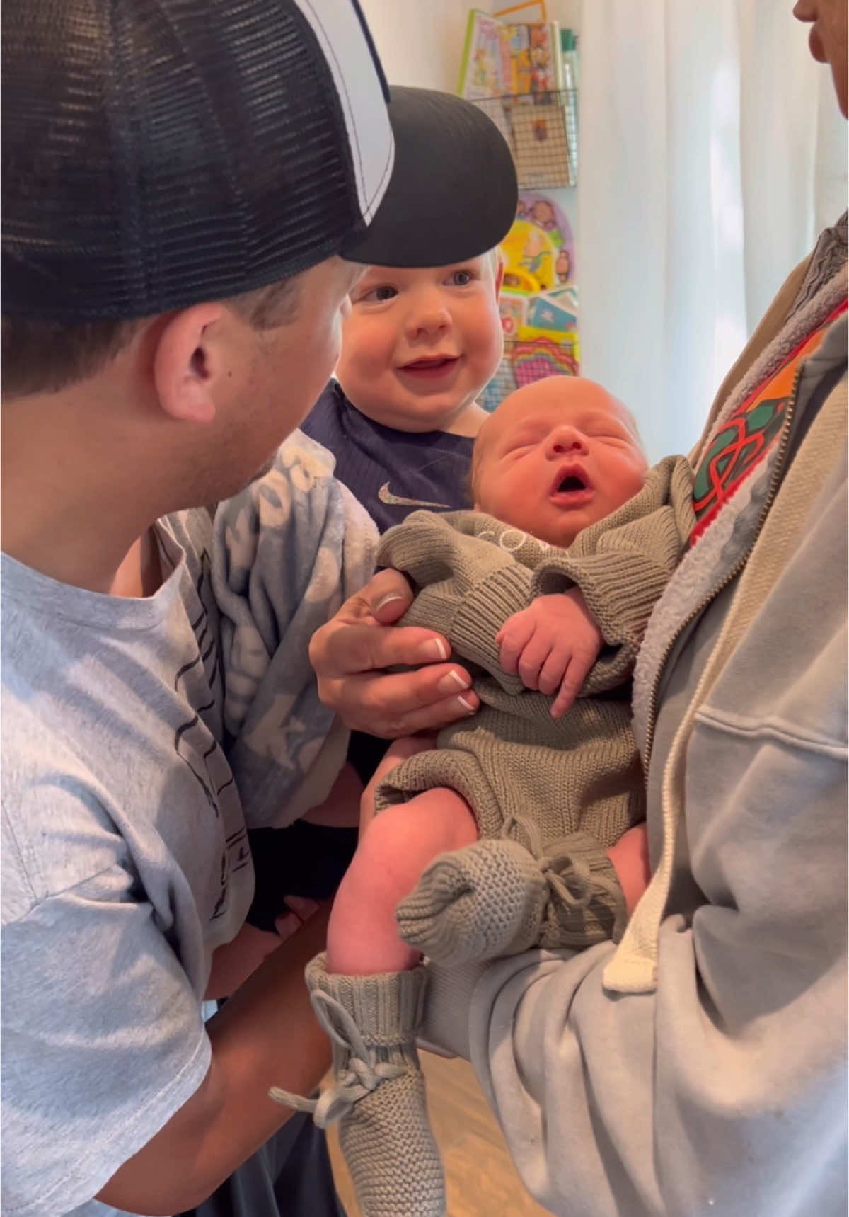 Brothers🥹💙 #baby #babyboy #brothers #newbaby #mom #moms #toddler #happy #sweet #Love 