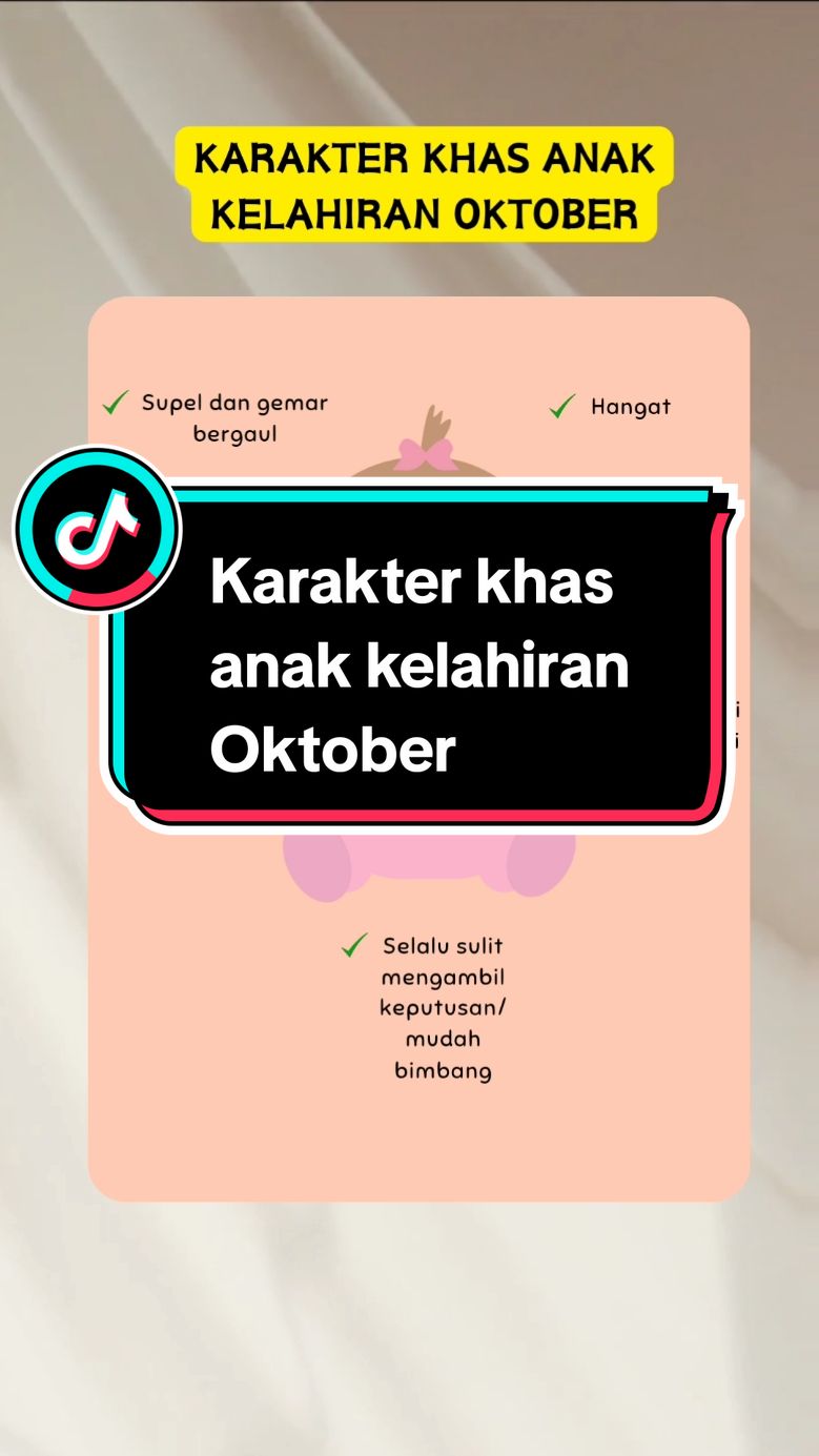 Shout out to October babies! Ini dia beberapa karakter yang biasanya dimiliki oleh anak-anak yang lahir di bulan Oktober. Benar, gak, sih Moms? Source:motherandbeyond_id  #ibuhappy #ibudananak #infoparenting #sinauparenting #belajarparenting #keluarga #parents #momsupdate #quotesparenting #ilmuparenting #parentingtips #parenting #momsupdate #ibuhappy #busuihappy 