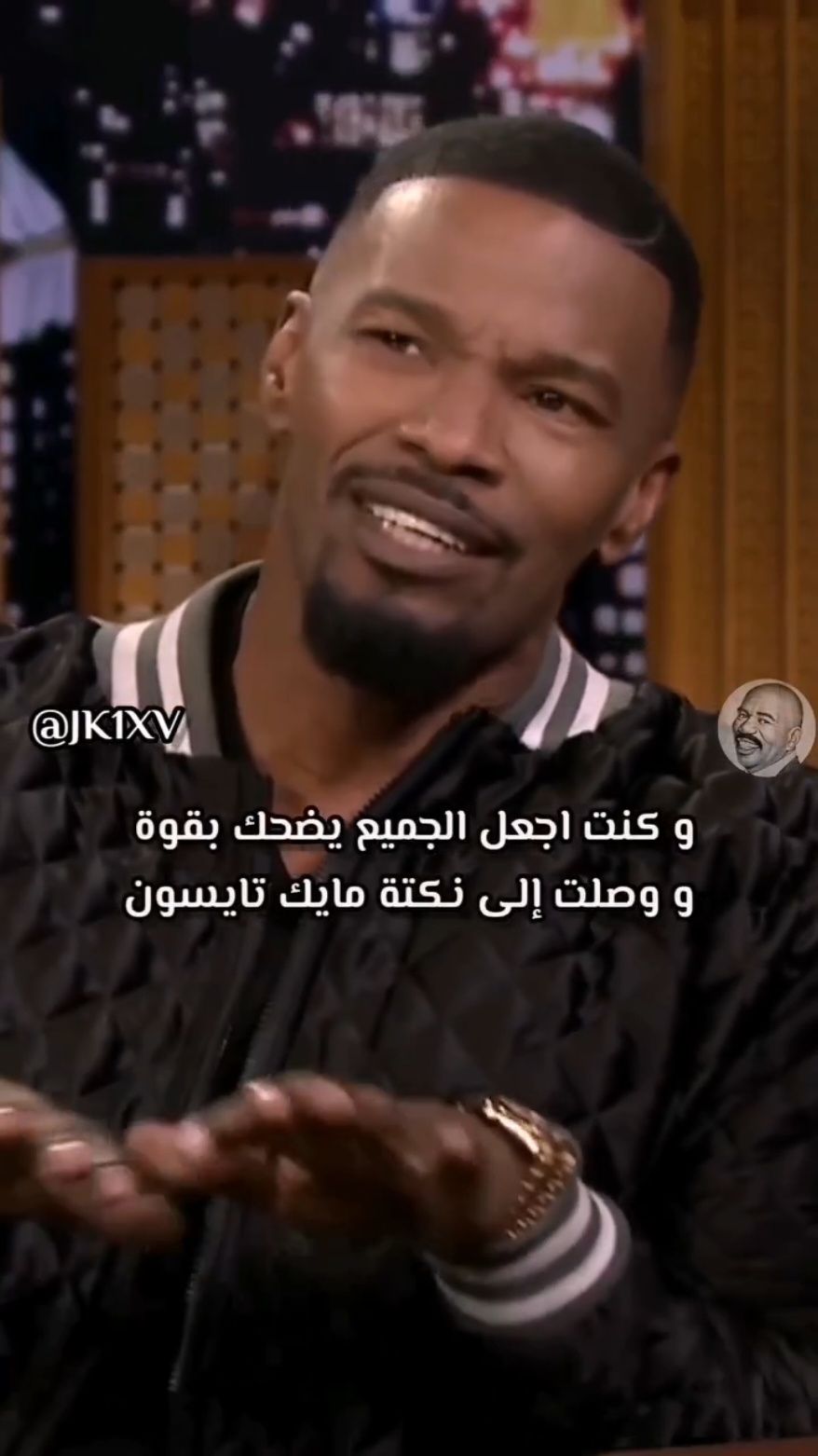 Jamie Foxx's Mike Tyson Impersonation 🤣🤣🔥💔🙆🏽‍♂️#standupcomedy #talkshow #comedy #memes #funny #trendingvideo 