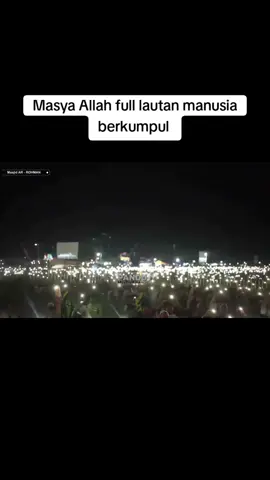 Masya Allah full lautan manusia di Lamongan pengajian Akbar bersama Gus iqdam dan Hadroh pusat majelis Sabilu Taubah 