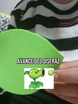 12:55 AM (ahora son las 10:00AM) Y aún no termino 🤓 #pvz #disfrazhalloween #costumepvz #cosplay #? #plantsvszombies #disfraz #costume #lanzaguisantes 