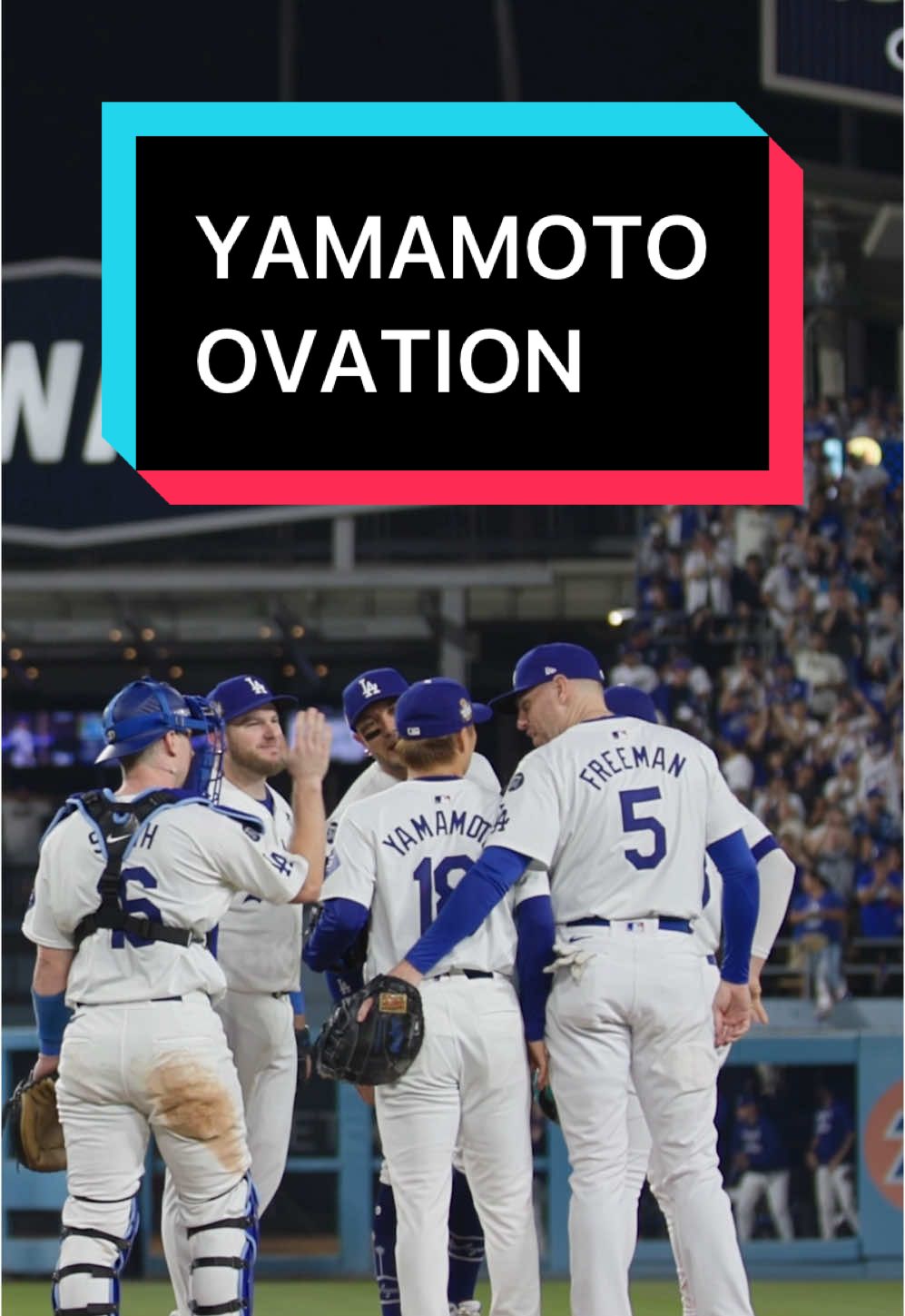 you did so great pookie wookie 🥹 #yoshinobuyamamoto #山本由伸 #dodgers #WorldSeries #baseball 