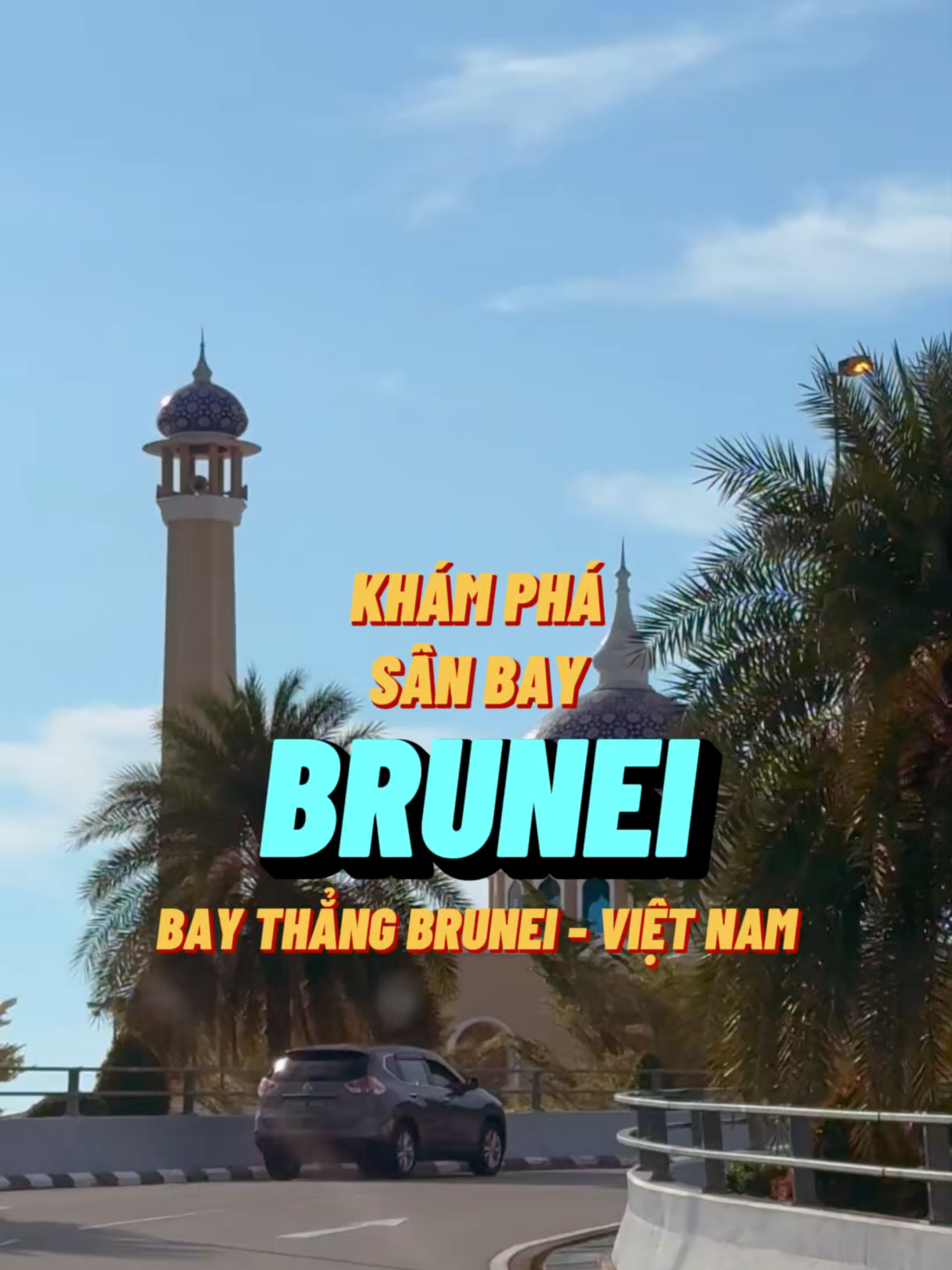Khám phá sân bay đất nước nhỏ xinh Brunei. Bay thẳng từ Bandar Seri Begawan về TP. Hồ Chí Minh. #travip #yeumaybay #trainghiemdulich